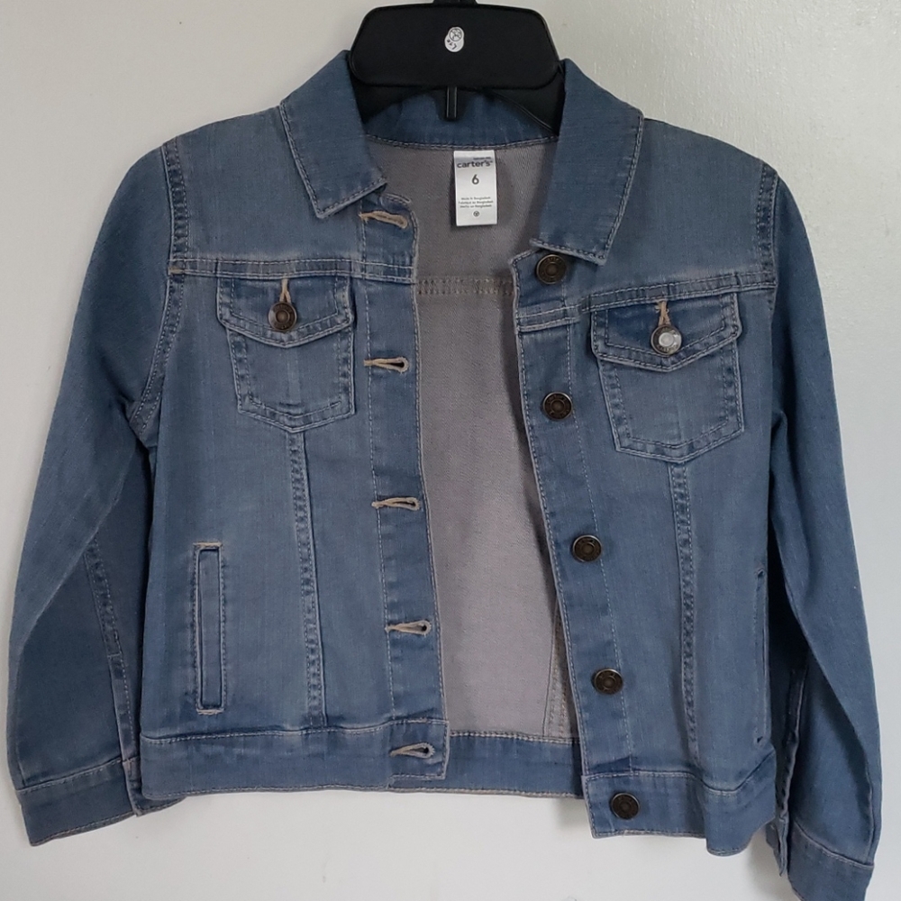 NEW Carter's jean jacket